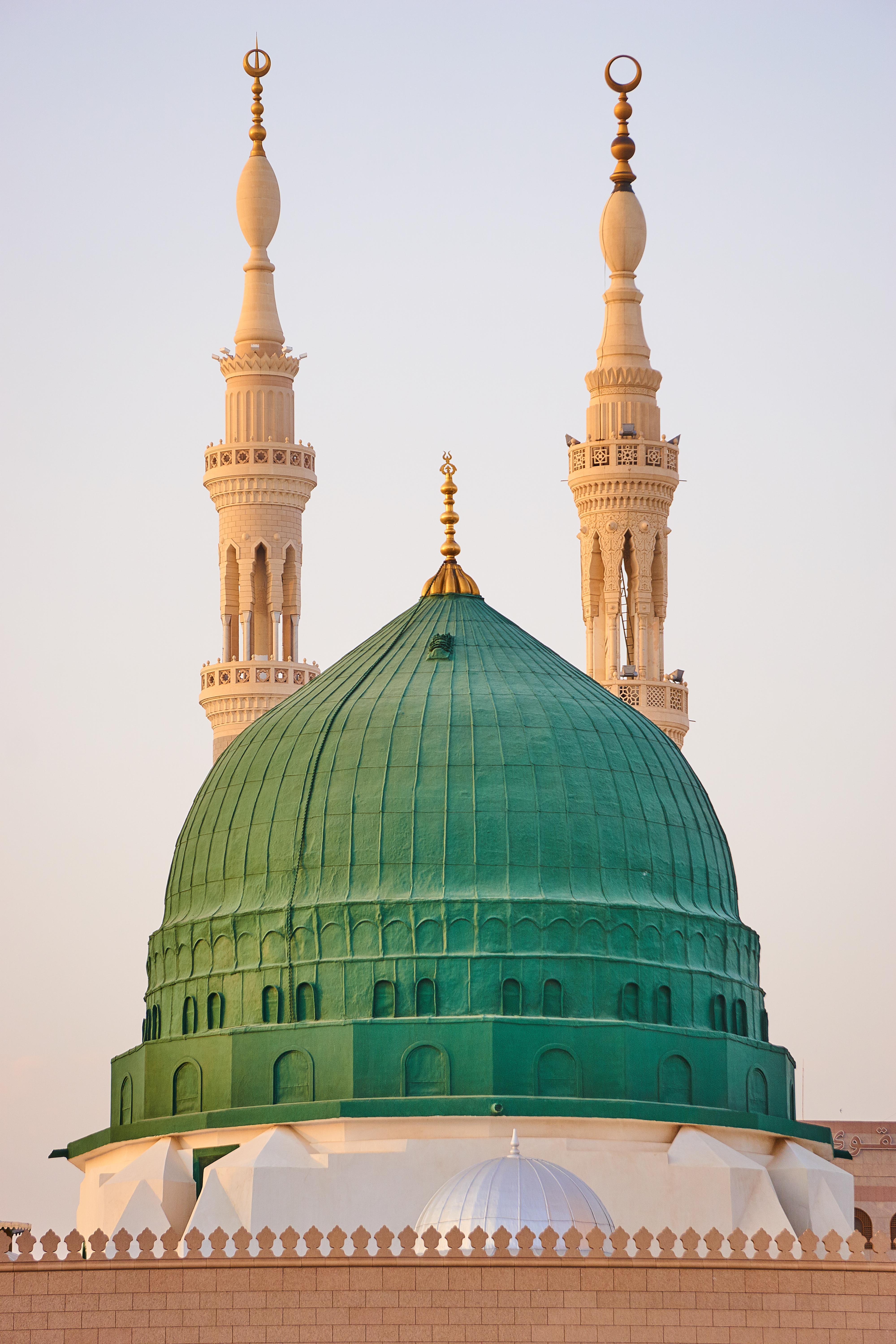 Top Masjid Al Nabawi Wallpapers Islamic Wallpapers Kaaba Madina | The ...
