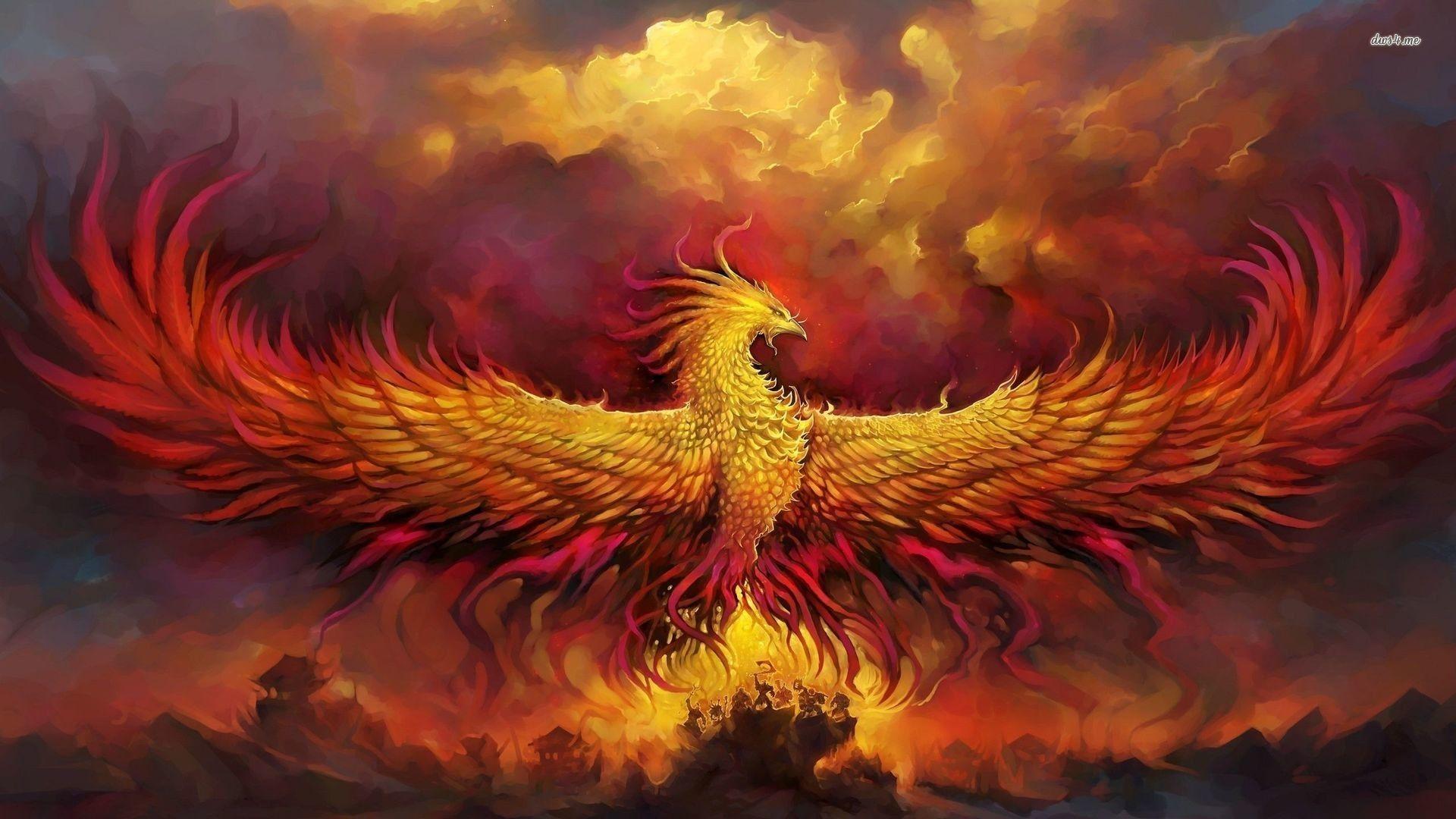 1920x1080 Desktop Wallpaper Phoenix Bird Image Cute Wallpaper