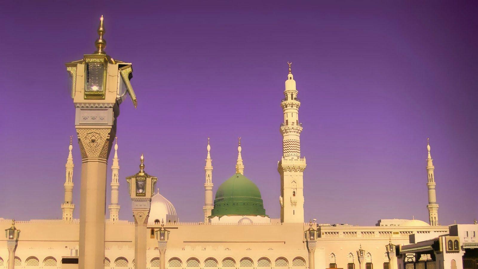 1600x900 ISLAM FOR EVERYONE: Masjid Nabawi HD Wallpaper 2014