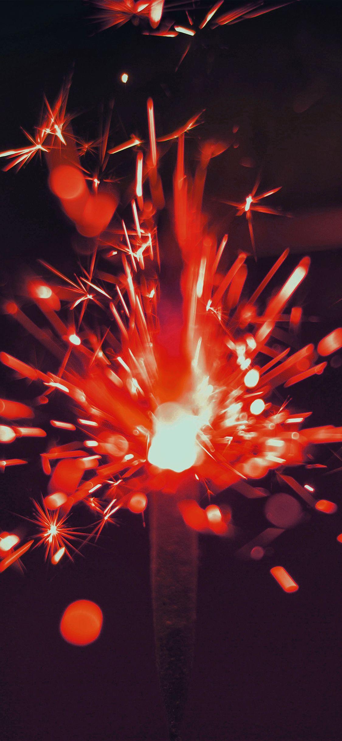 1125x2436 iPhone X wallpaper. firework light bokeh