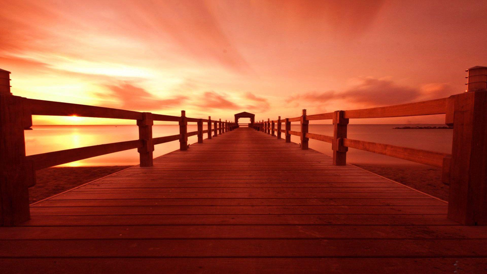 Dock Sunset Wallpapers - Top Free Dock Sunset Backgrounds - WallpaperAccess