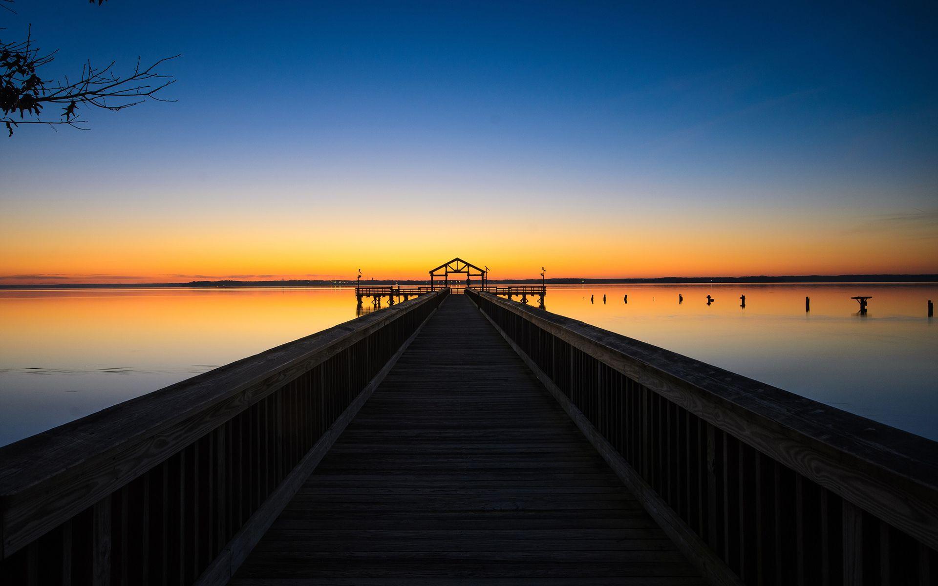 Lake Dock Sunset Wallpapers - Top Free Lake Dock Sunset Backgrounds