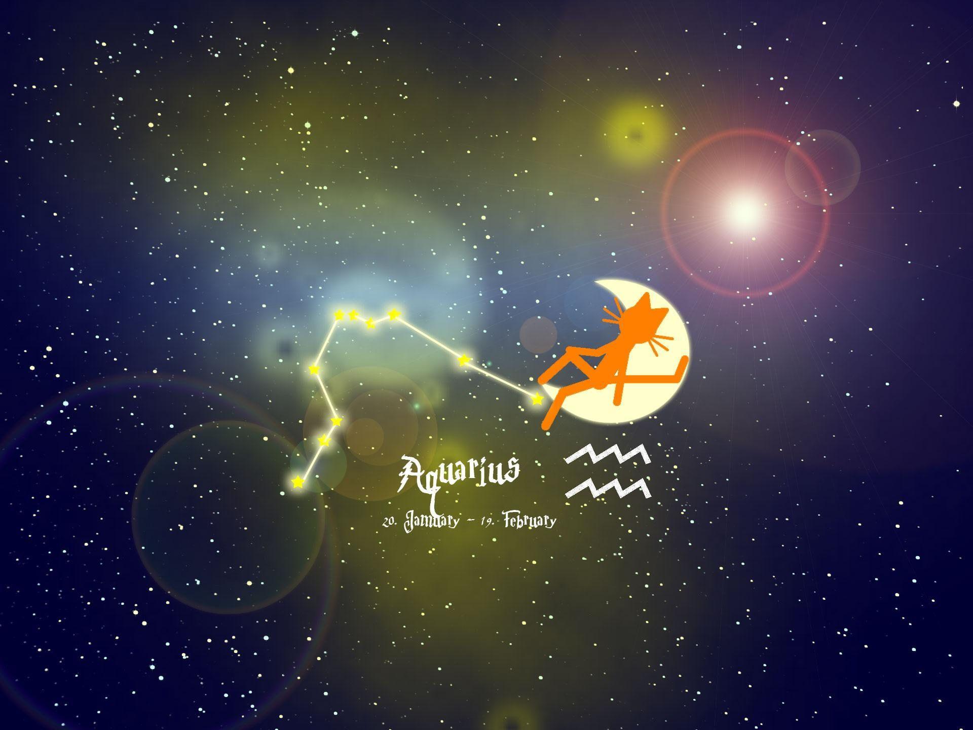 1920x1440 Zodiac Aquarius Background Free. All White Background