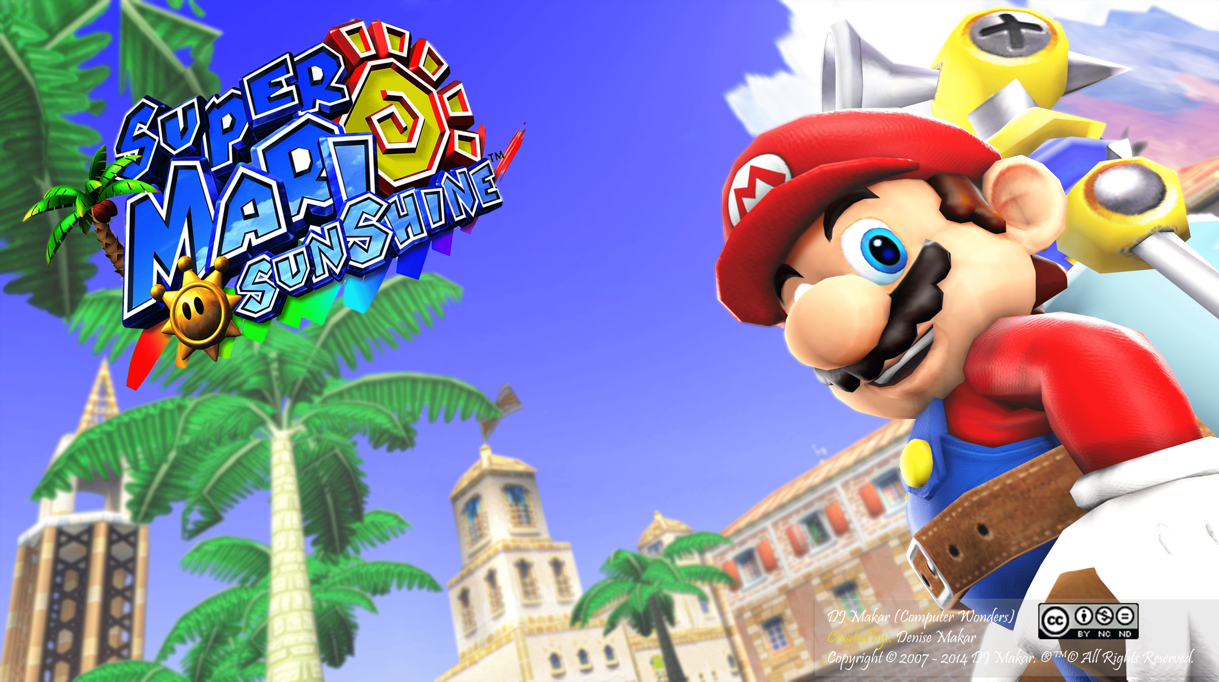 Super Mario Sunshine  Background HD phone wallpaper  Pxfuel