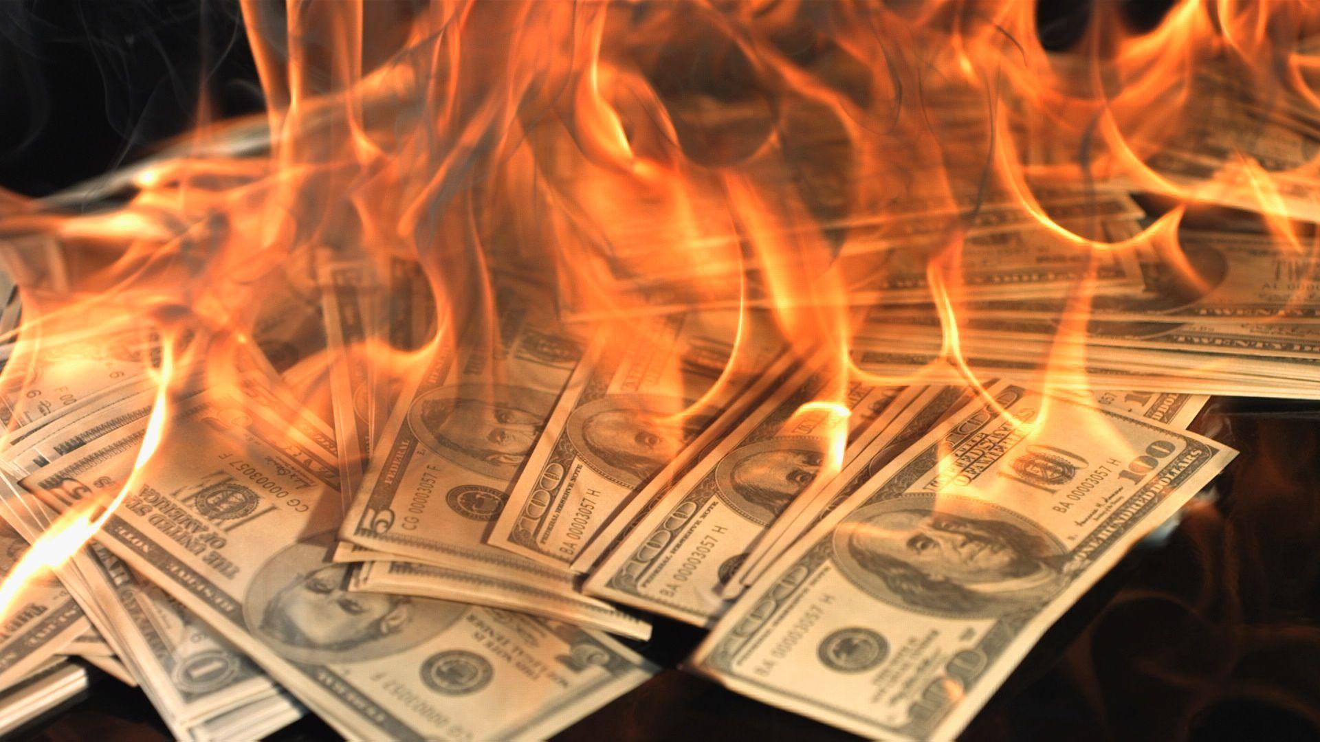 Burning Money Wallpapers - Top Free Burning Money Backgrounds -  WallpaperAccess