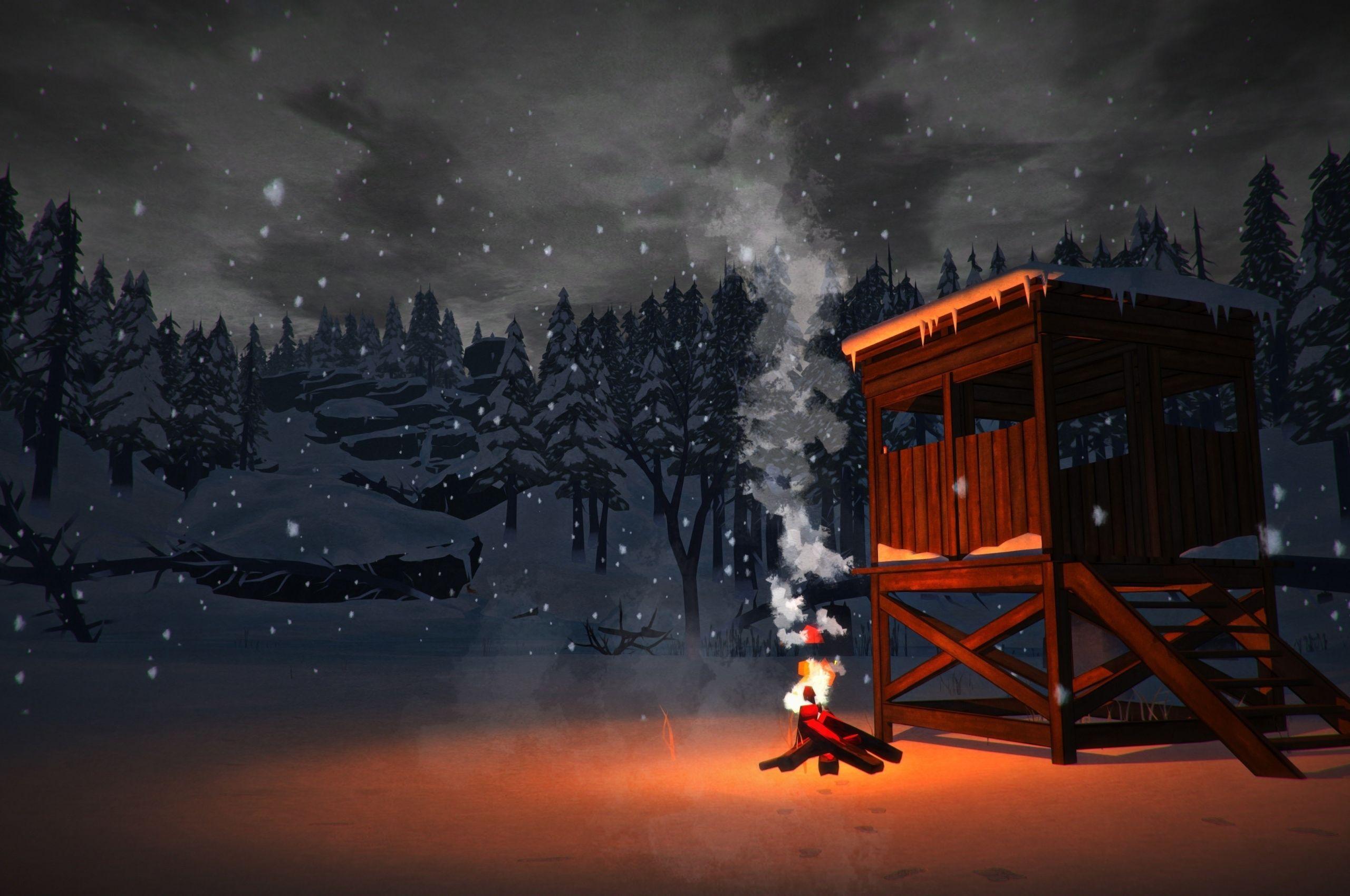 2560x1700 Free download The Long Dark bonfires snow wallpaper 3840x2160