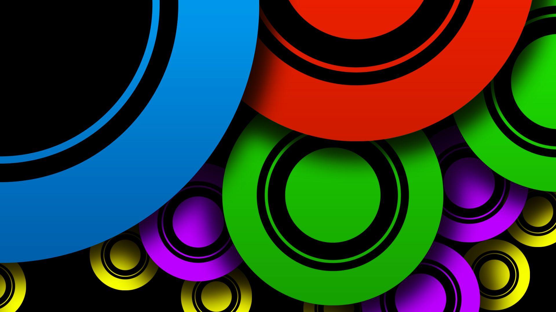 1920x1080 Circles Wallpaper