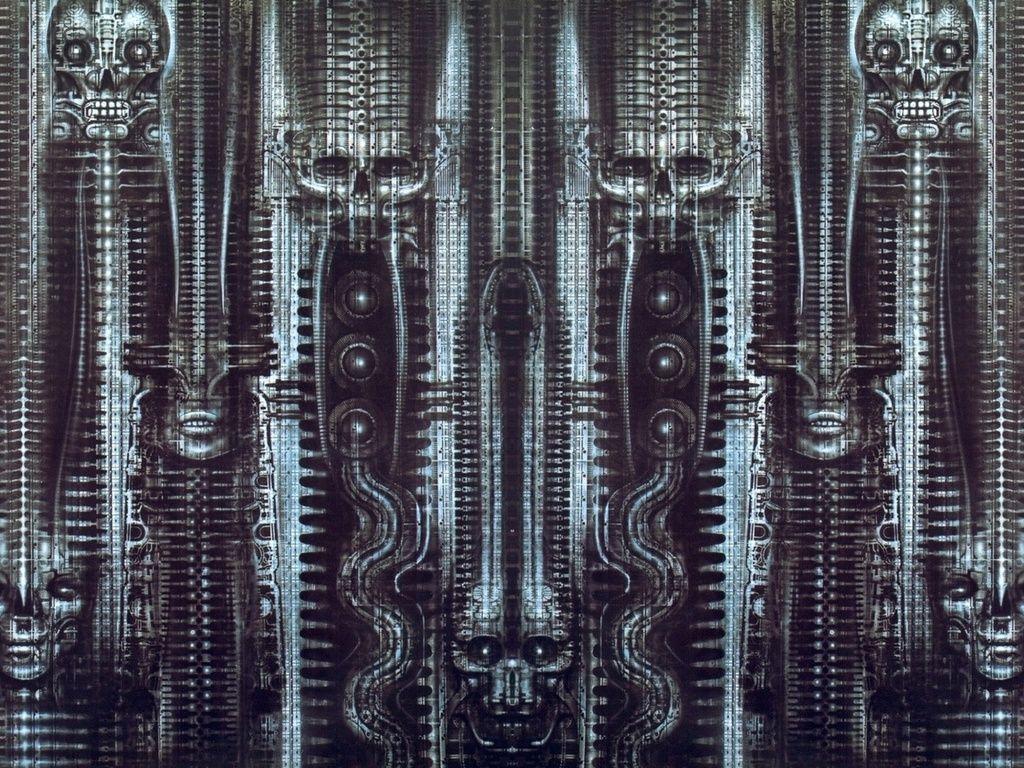 1024x768 H.R. Giger Wallpaper. Hr giger, H.r. giger, Giger art