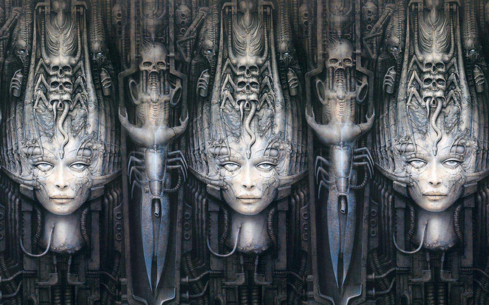 1680x1050 HR Giger wallpaperx1050