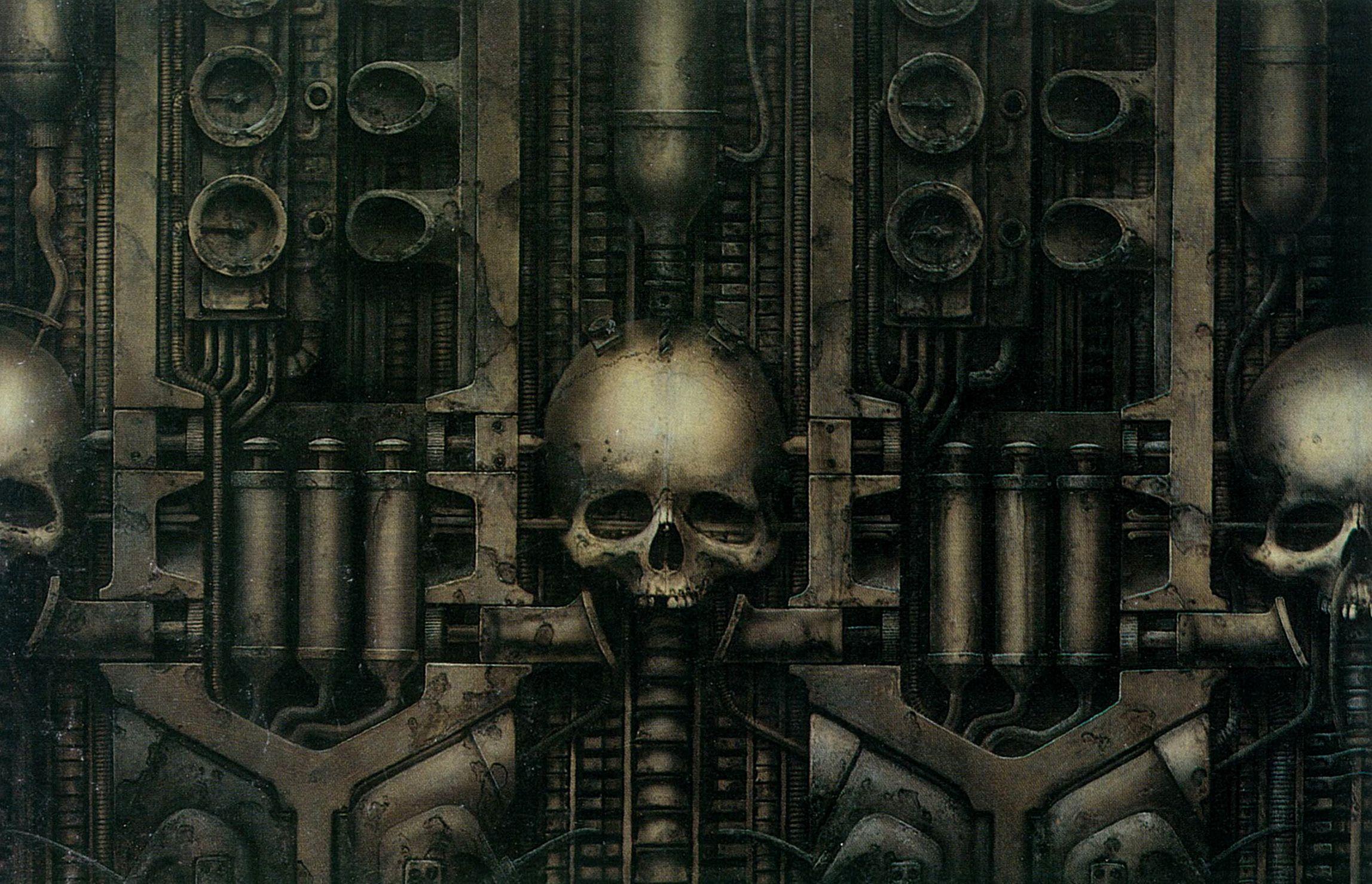 2295x1479 Hr Giger Wallpaper Elegant Biomechanical HD Wallpaper