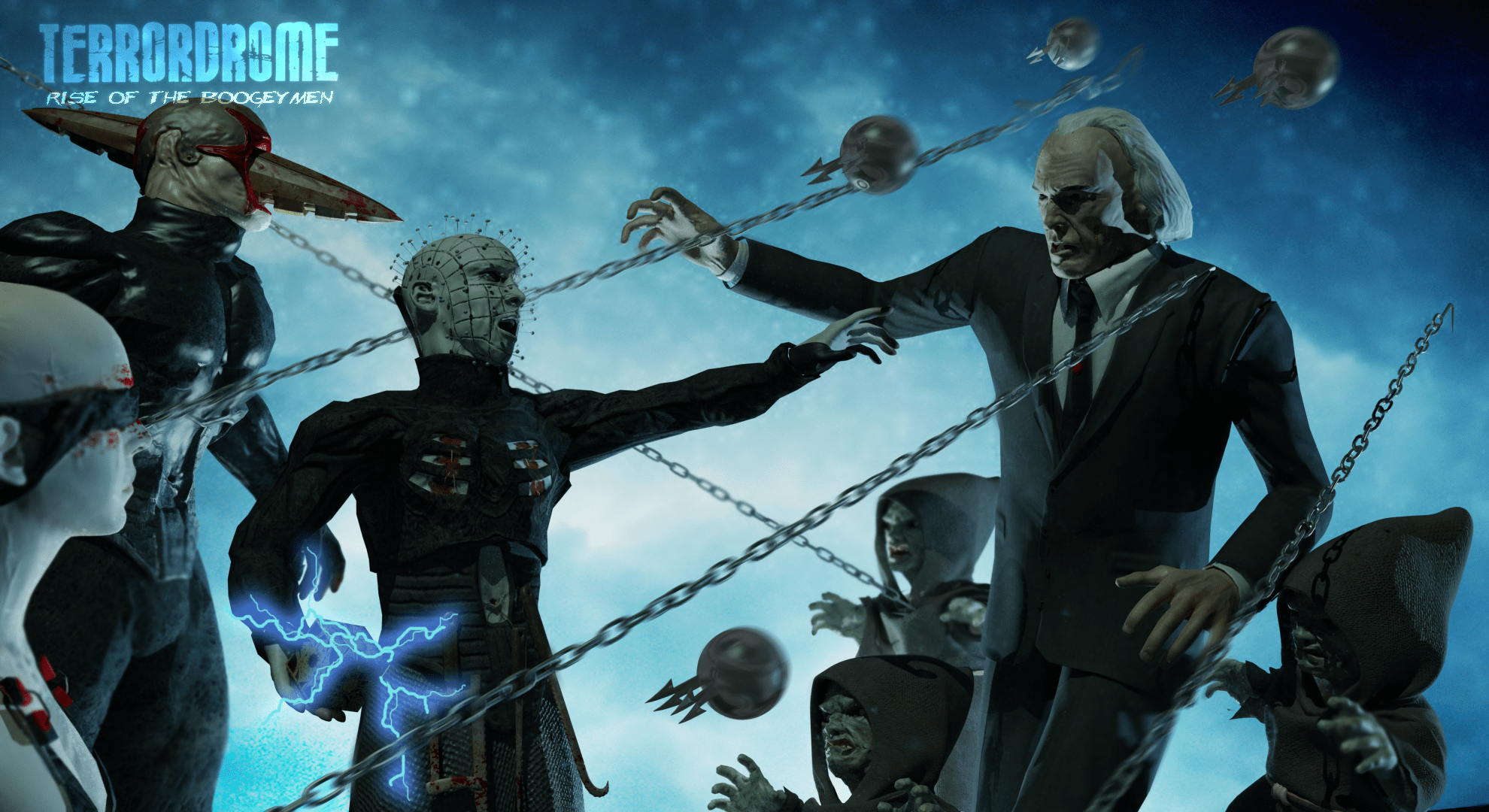 1980x1080 Horror Icon Battle On the Coolest Computer Wallpaper Ever