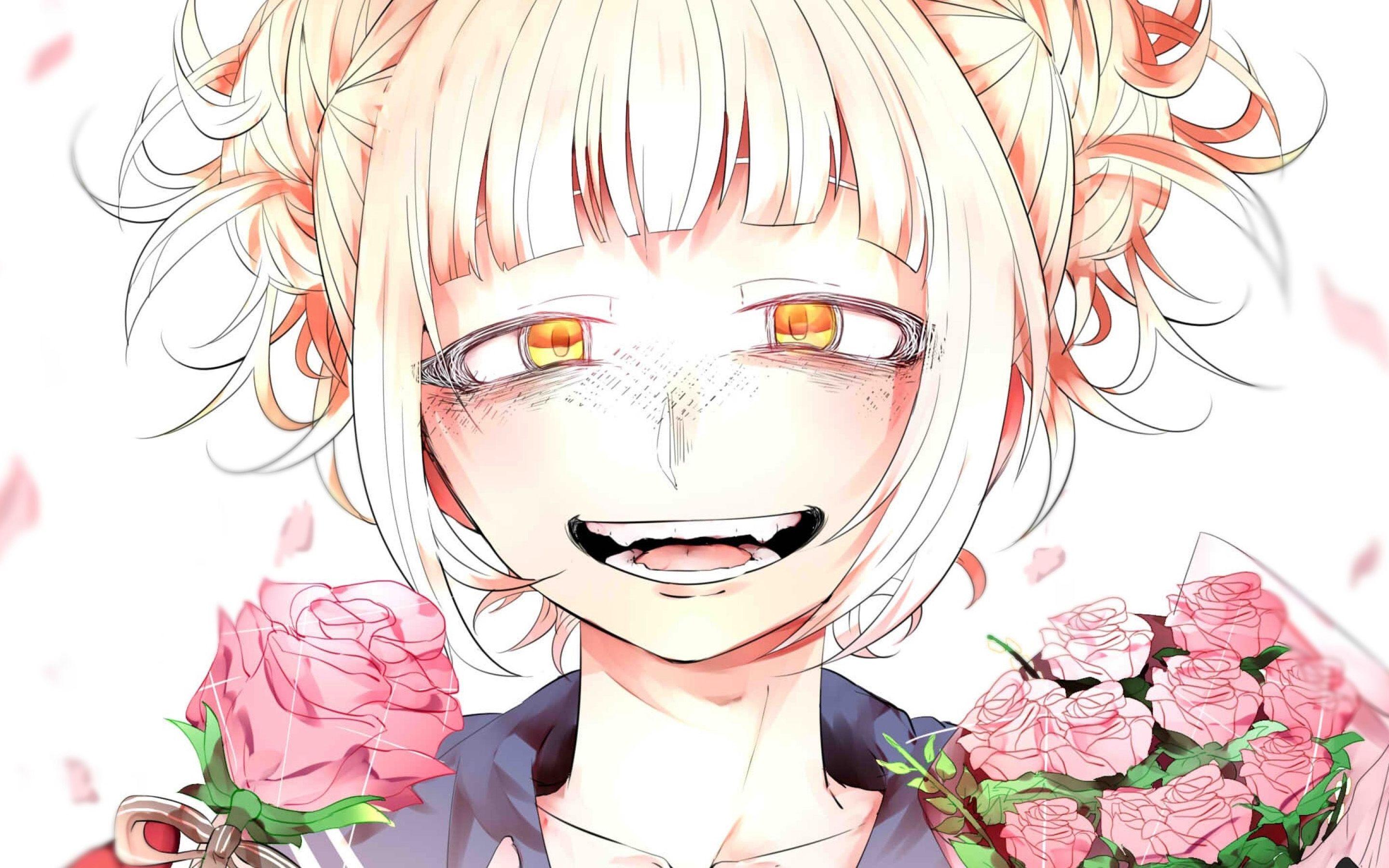 2880x1800 Download wallpaper Himiko Toga, portrait, female villain, My Hero
