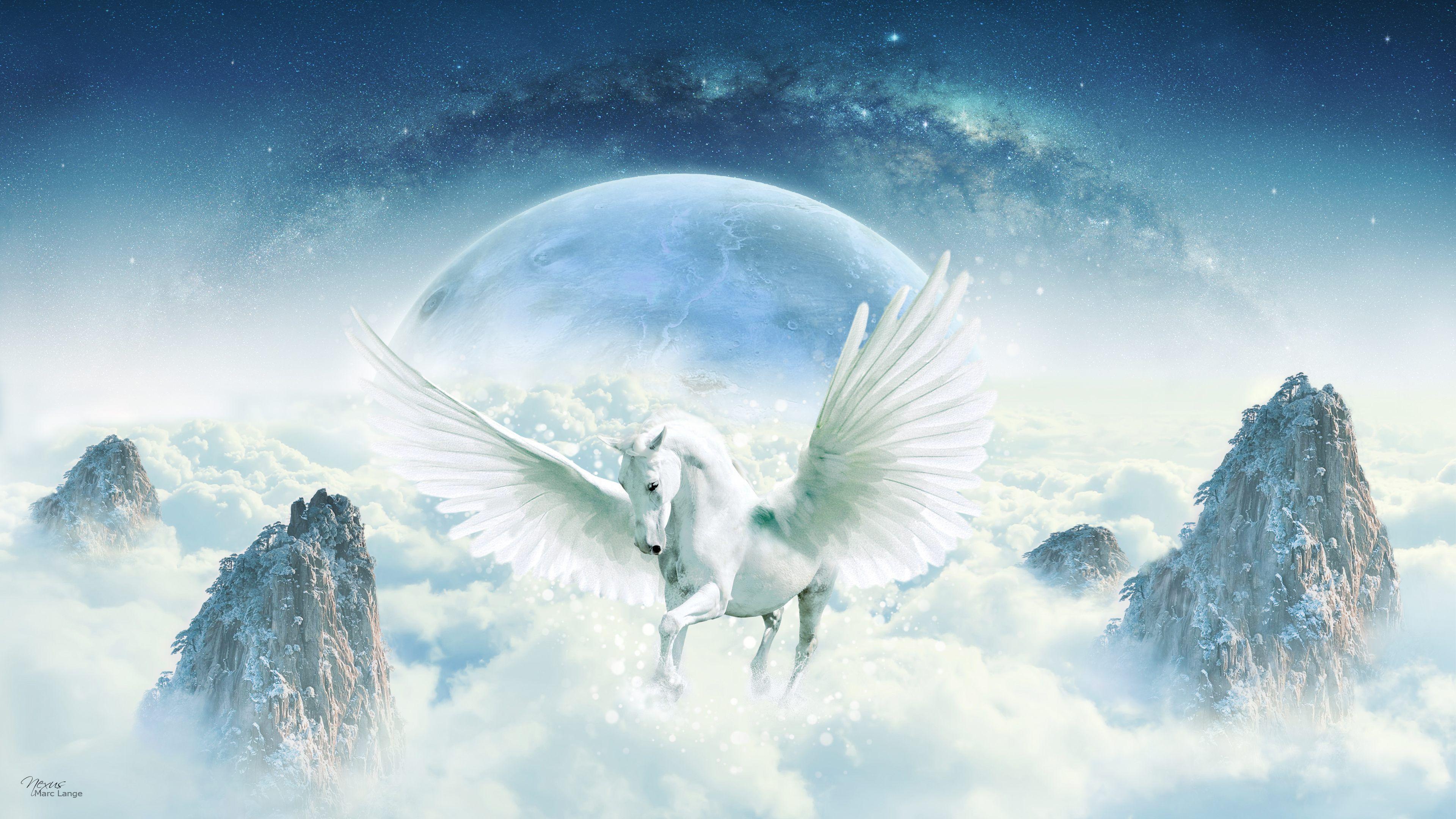 3840x2160 Amazing Unicorn Wallpaper 4k Wallpaper & Background Download