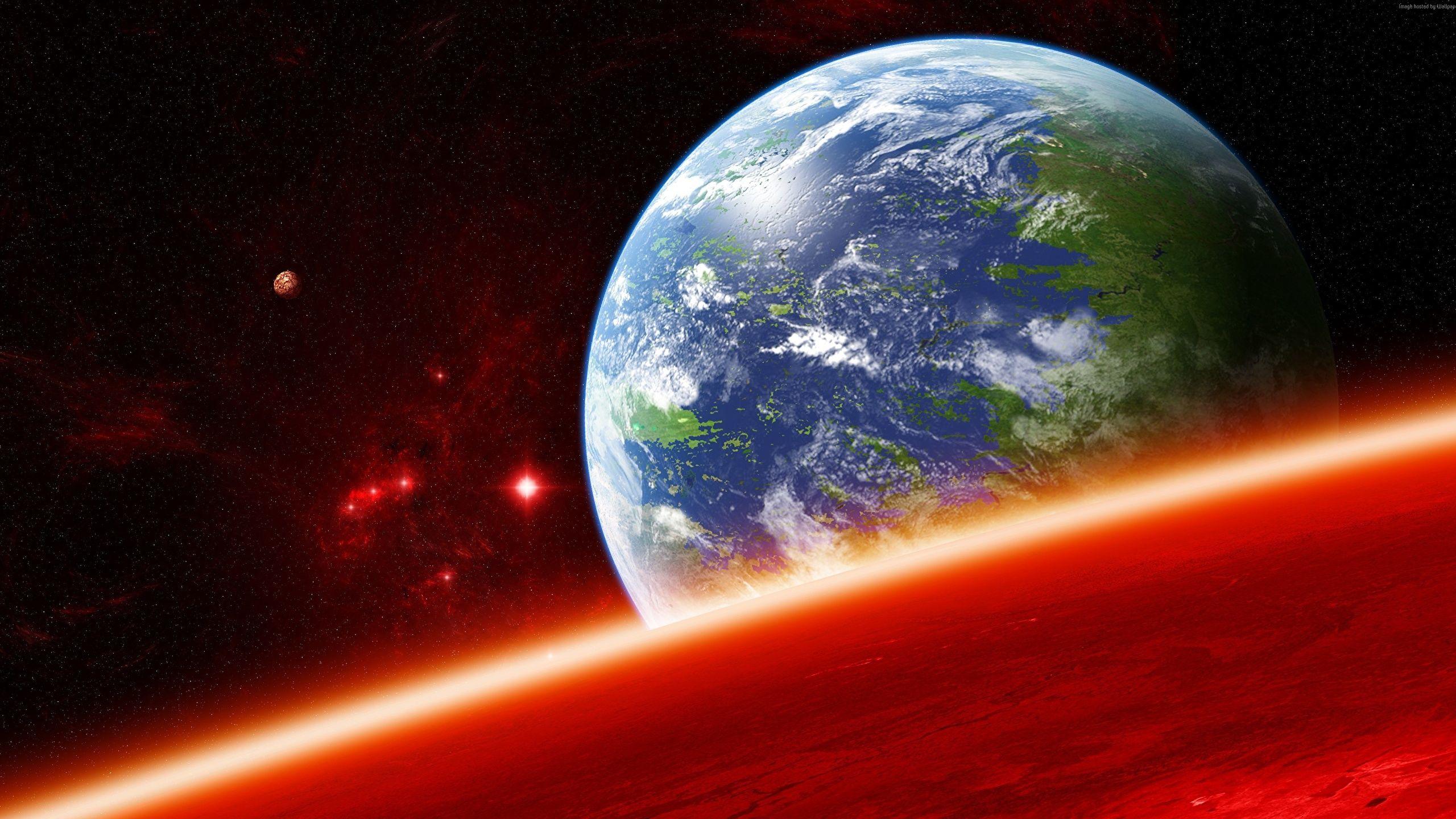 2560x1440 image Planets Surface Of Planets Kepler 452b Exoplanet 2560x1440