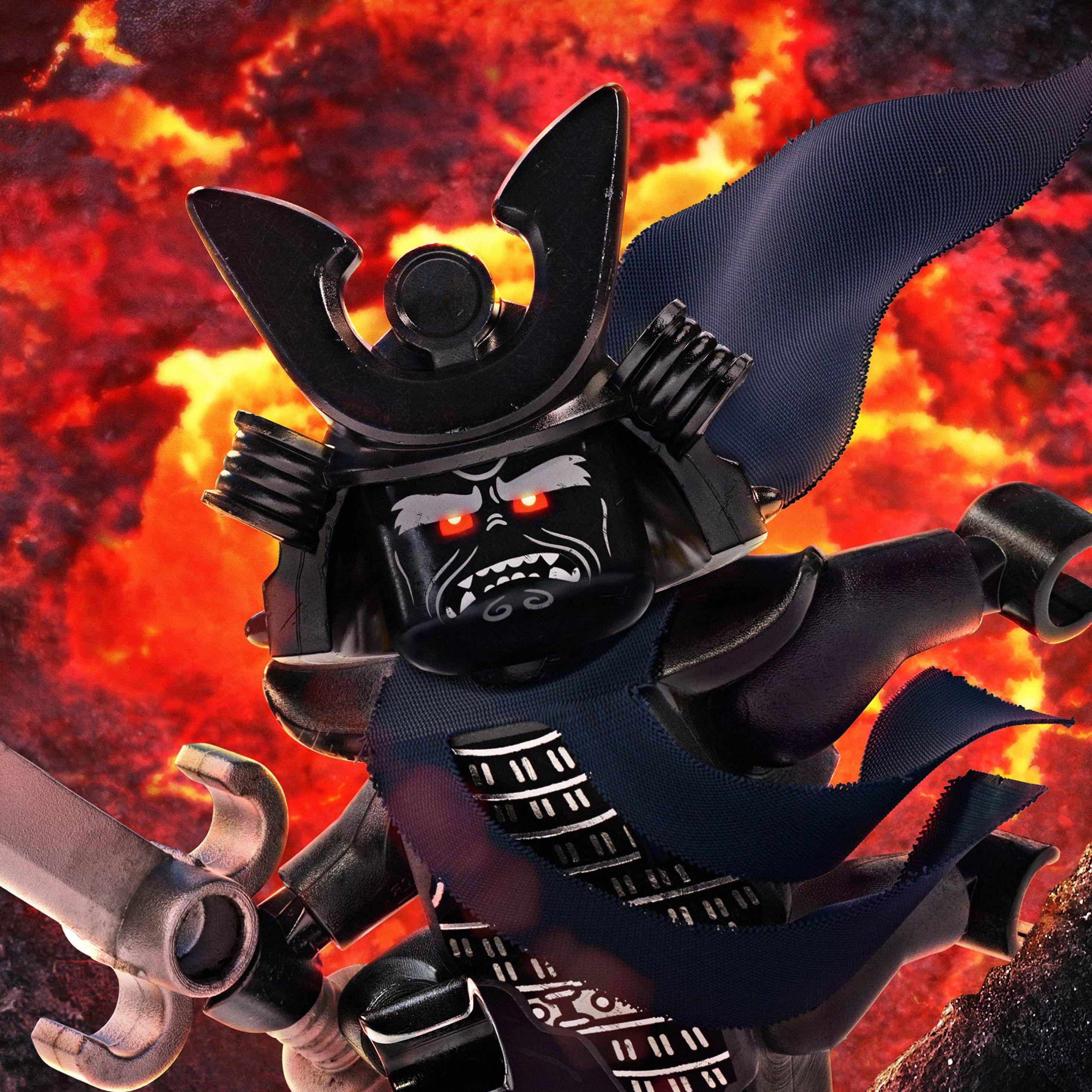 2932x2932 Garmadon from Kai LEGO Ninjago Movie iPad Pro