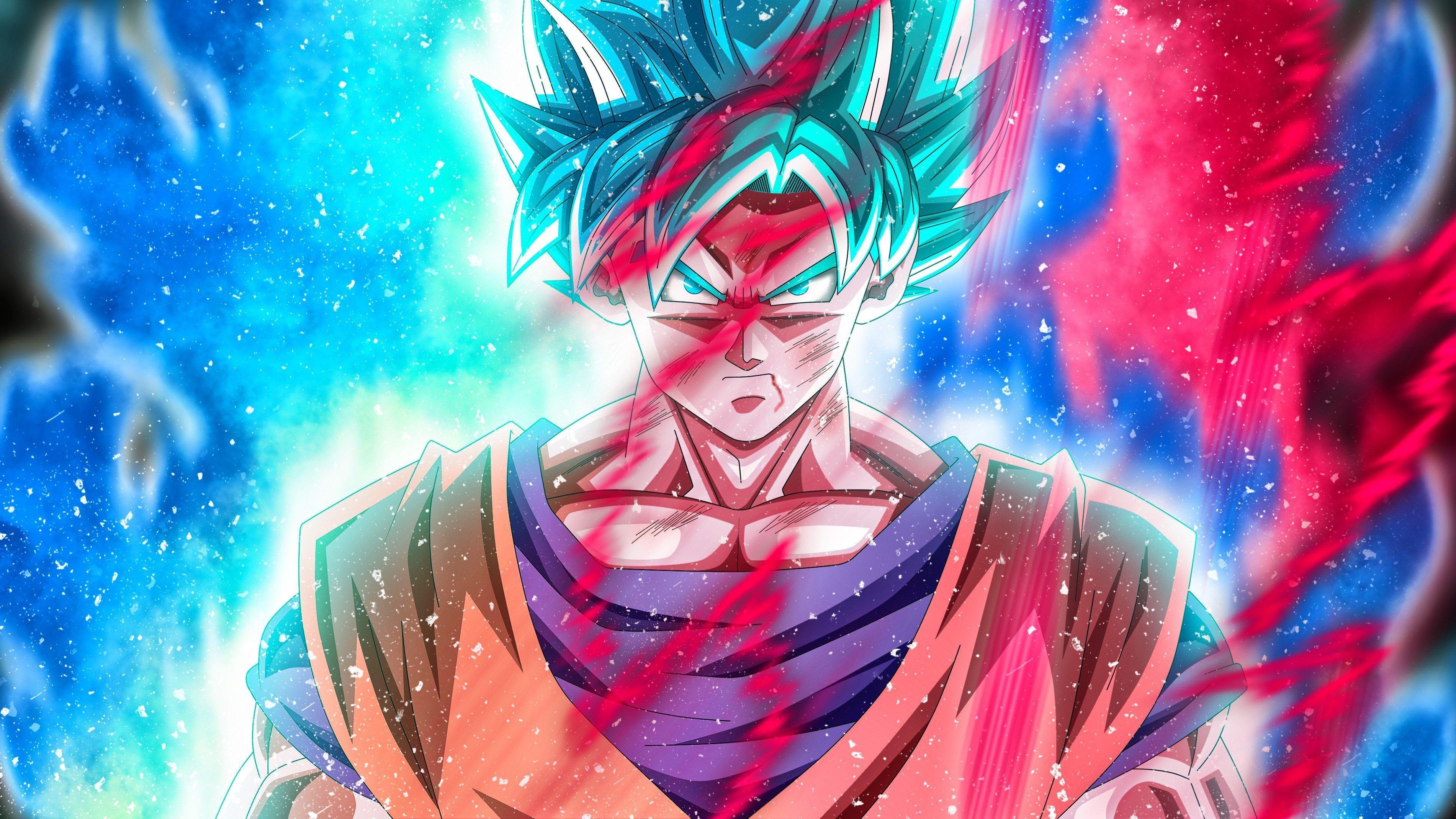 Download wallpaper 3840x2160 goku, back, dragon ball super 4k wallpaper,  uhd wallpaper, 16:9 widescreen 3840x2160 hd background, 4309