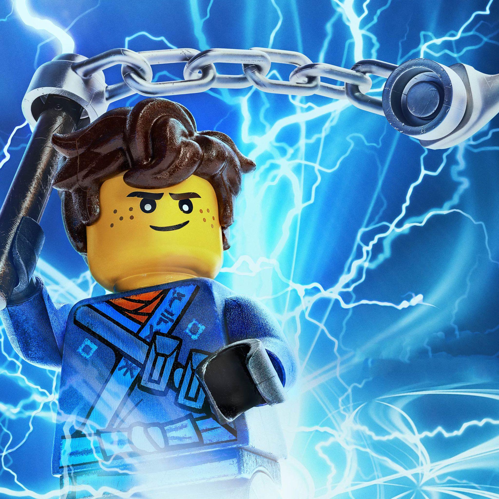 2048x2048 Jay Be The LEGO Ninjago Movie iPad Air HD 4k Wallpaper