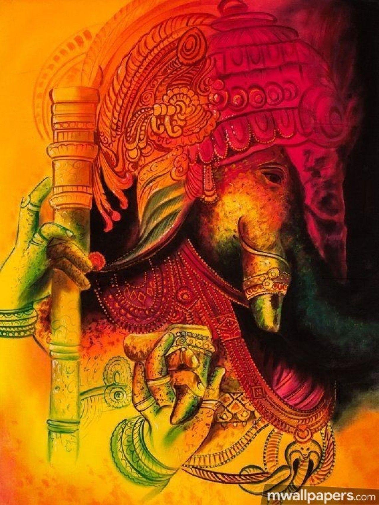 1280x1707 Lord Ganesha Best HD Photo Android Iphone Tablet