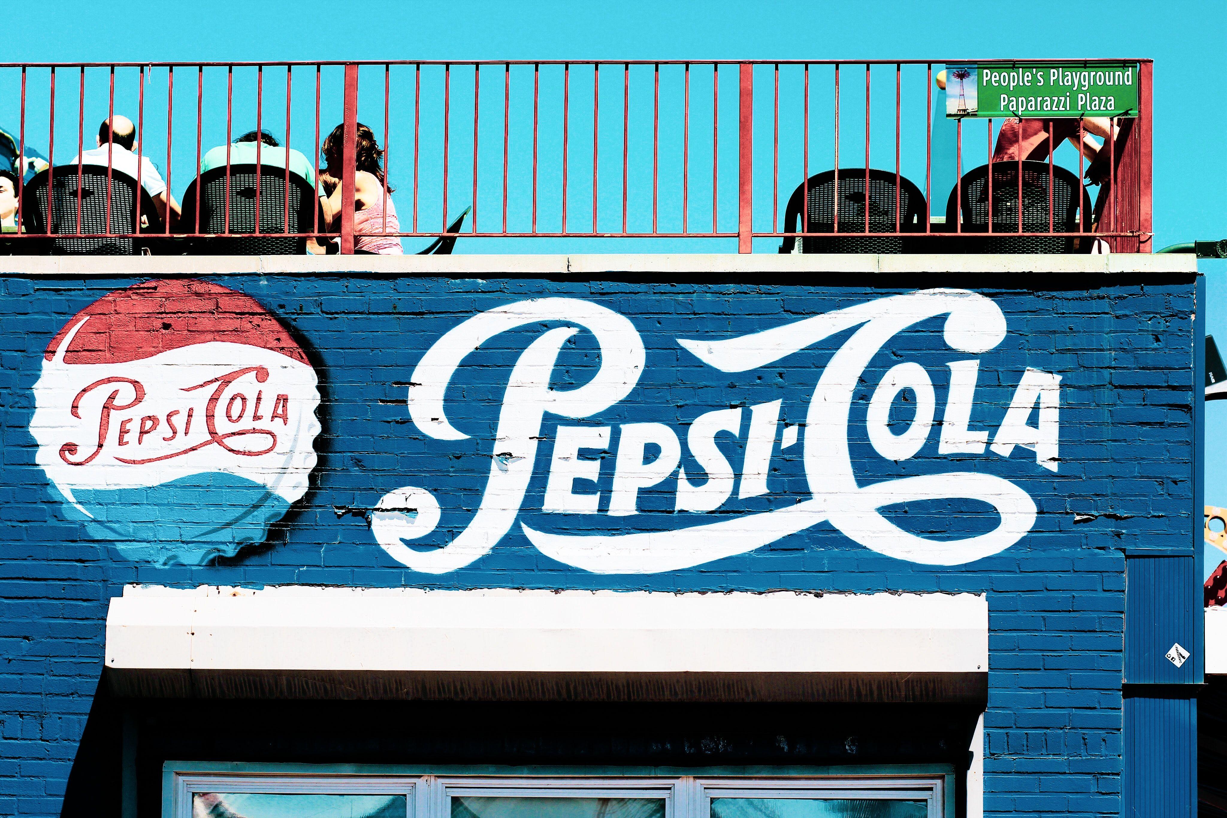 4096x2731 Pepsi Cola Mural Photo