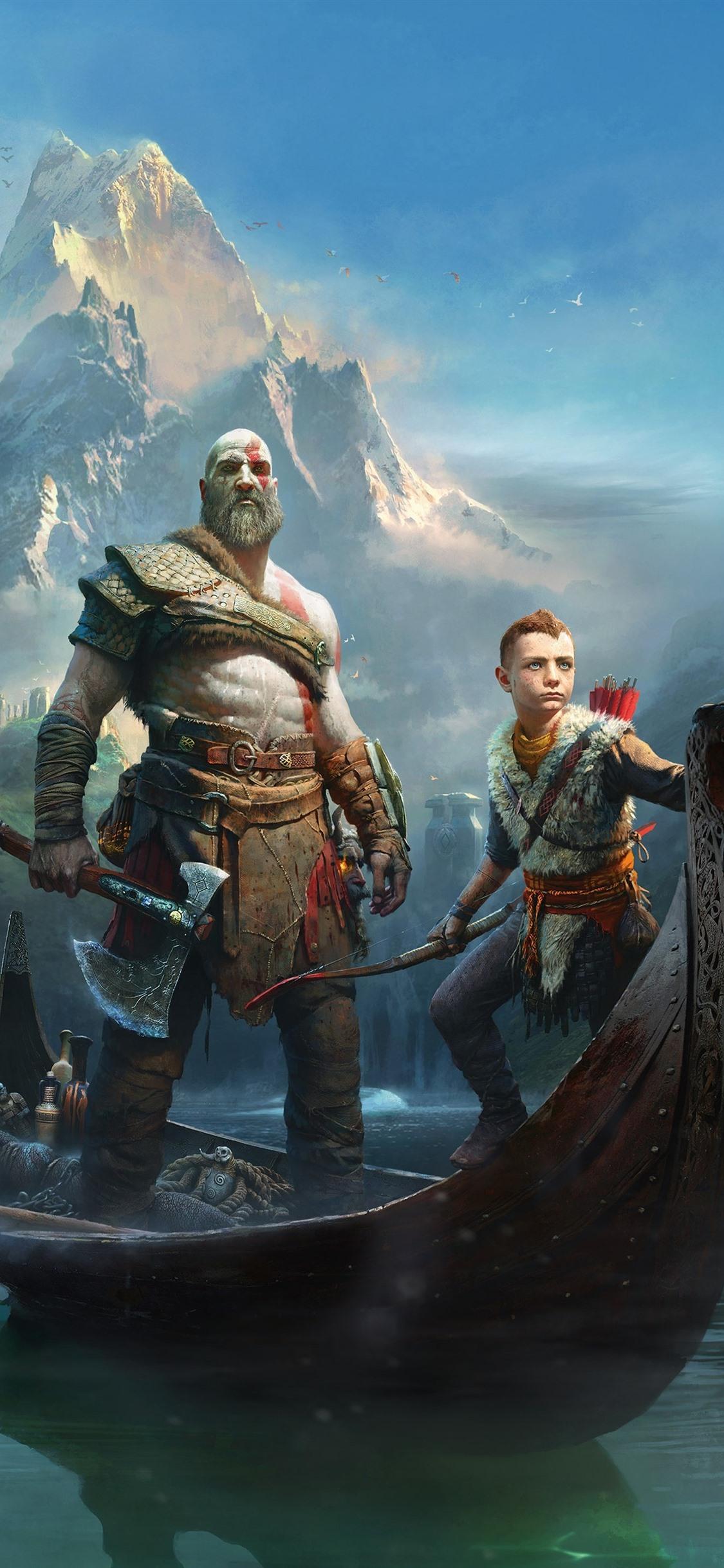 1125x2436 God Of War Wallpaper iPhone Wallpaper & Background