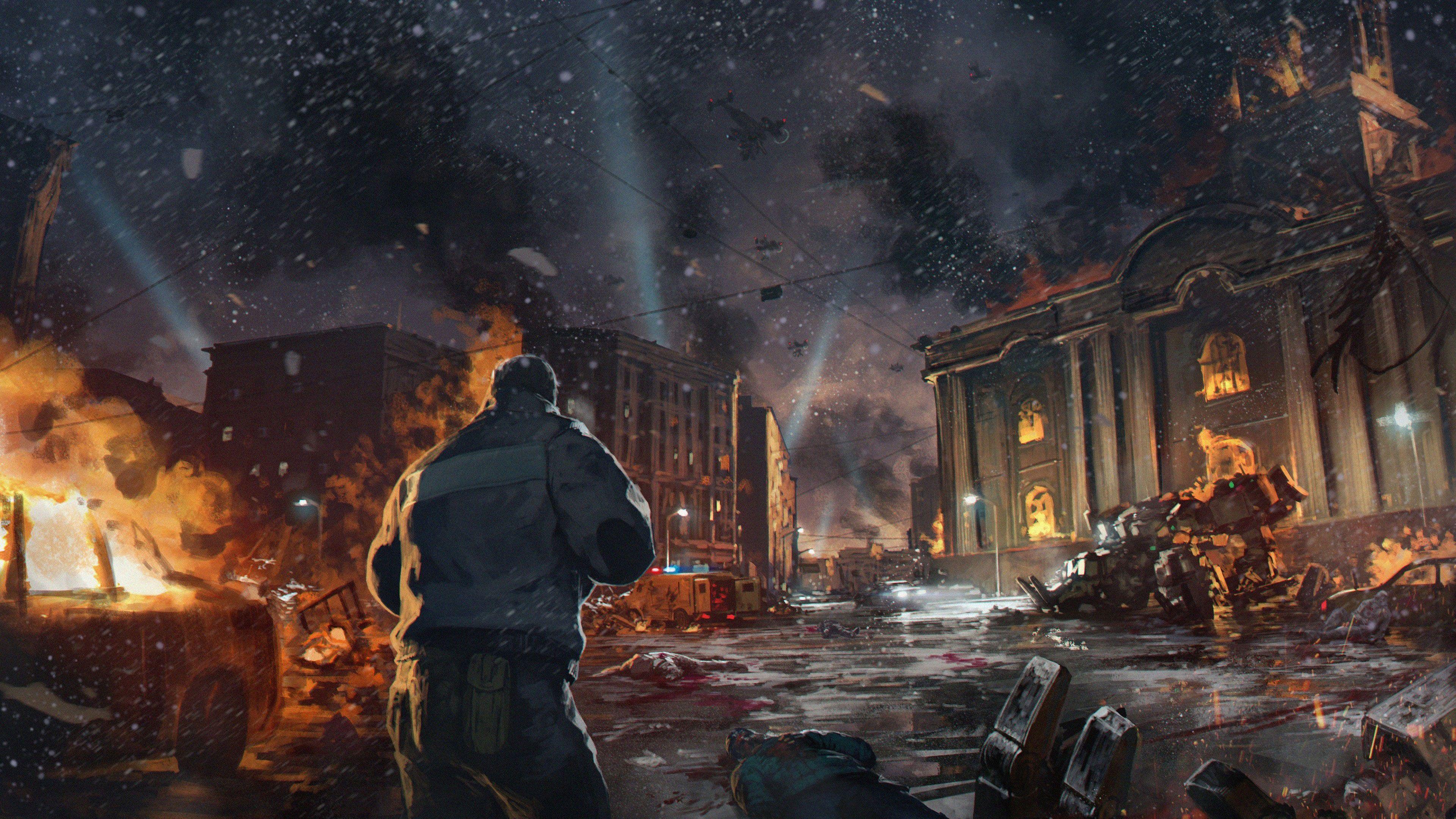 3840x2160 Left Alive Wallpaper in Ultra HDK