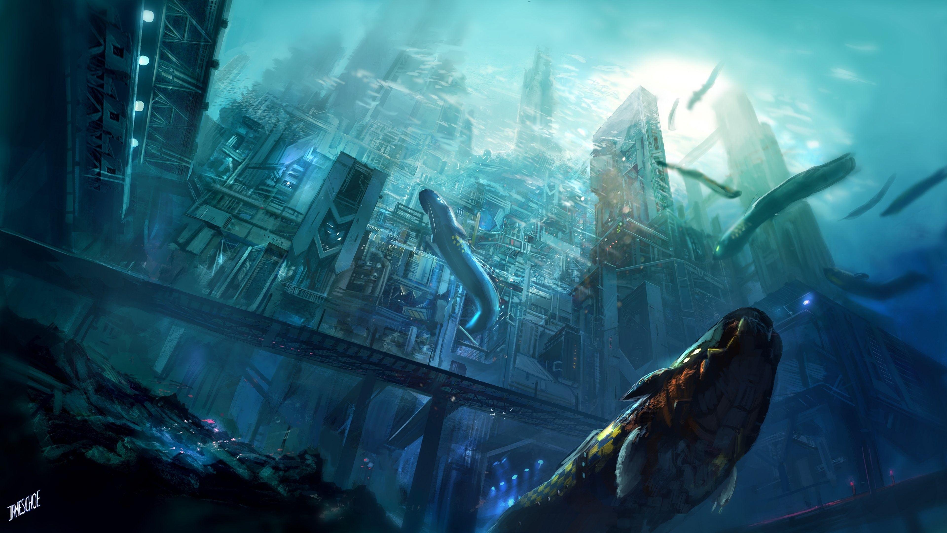 3840x2160 Underwater Desktop wallpaper wallpaper Collections
