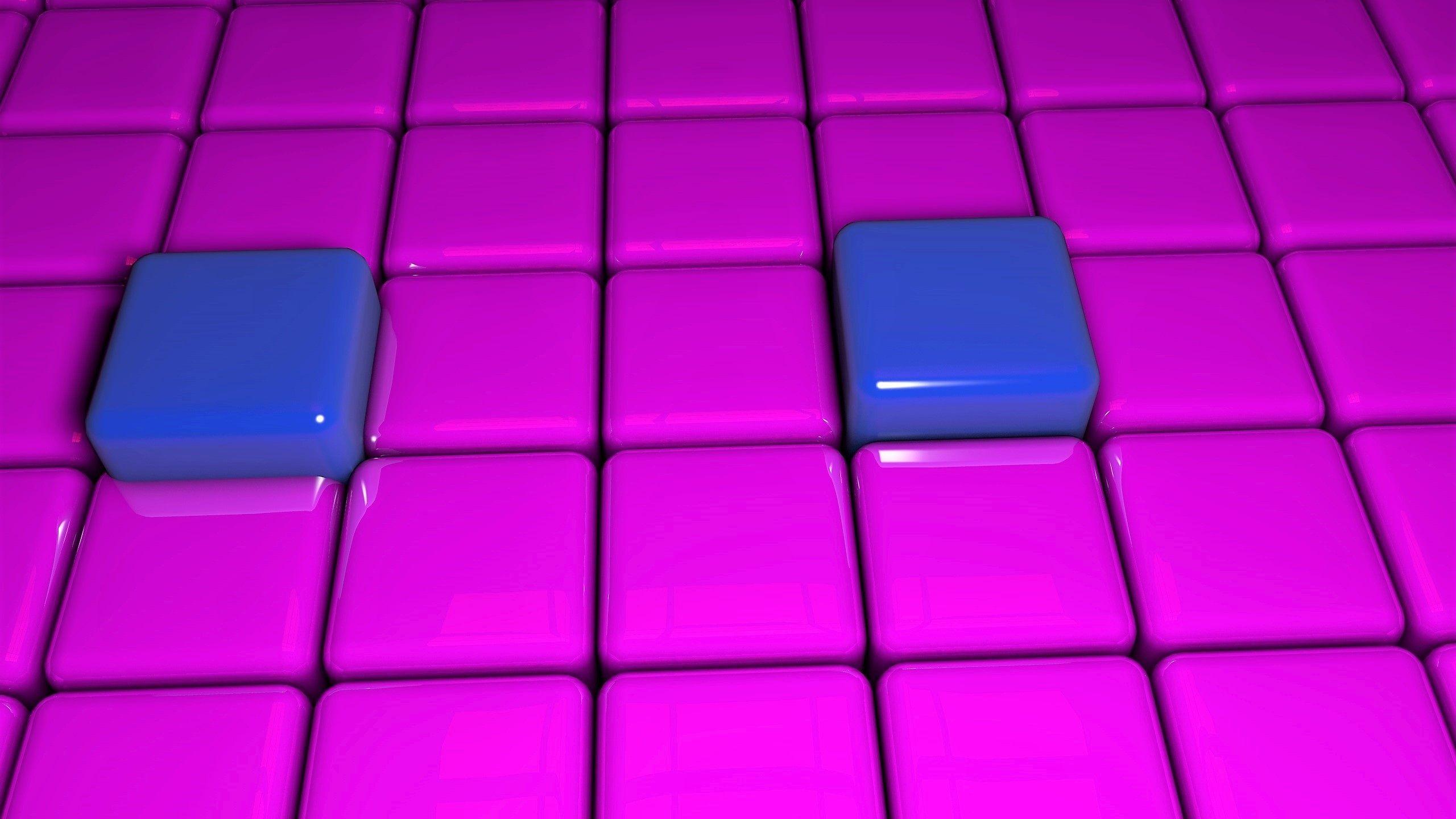 2560x1440 cubes, surface, sleek 1440P Resolution Wallpaper, HD 3D