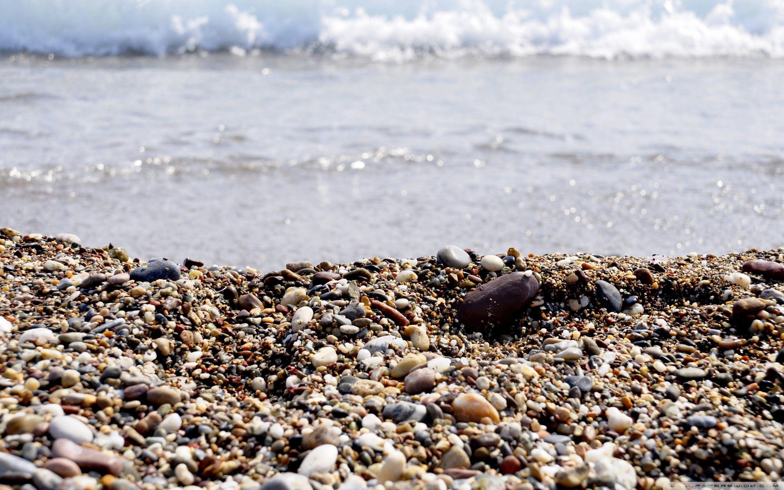 2560x1600 Gravel Beach Ultra HD Desktop Background Wallpaper for 4K UHD TV