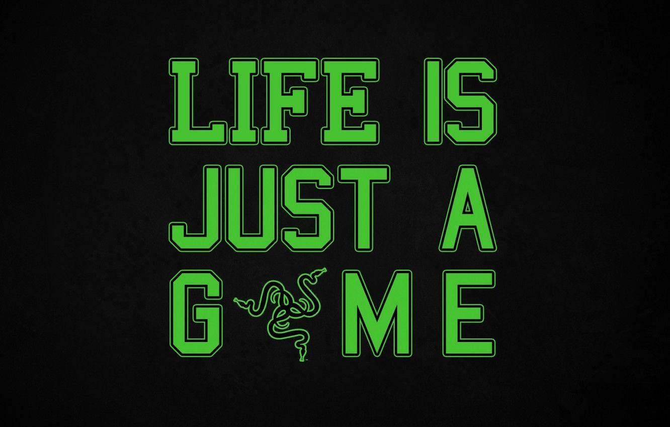 1332x850 Wallpaper Minimalism, The Inscription, Razer, Wallpaper, Hi Tech