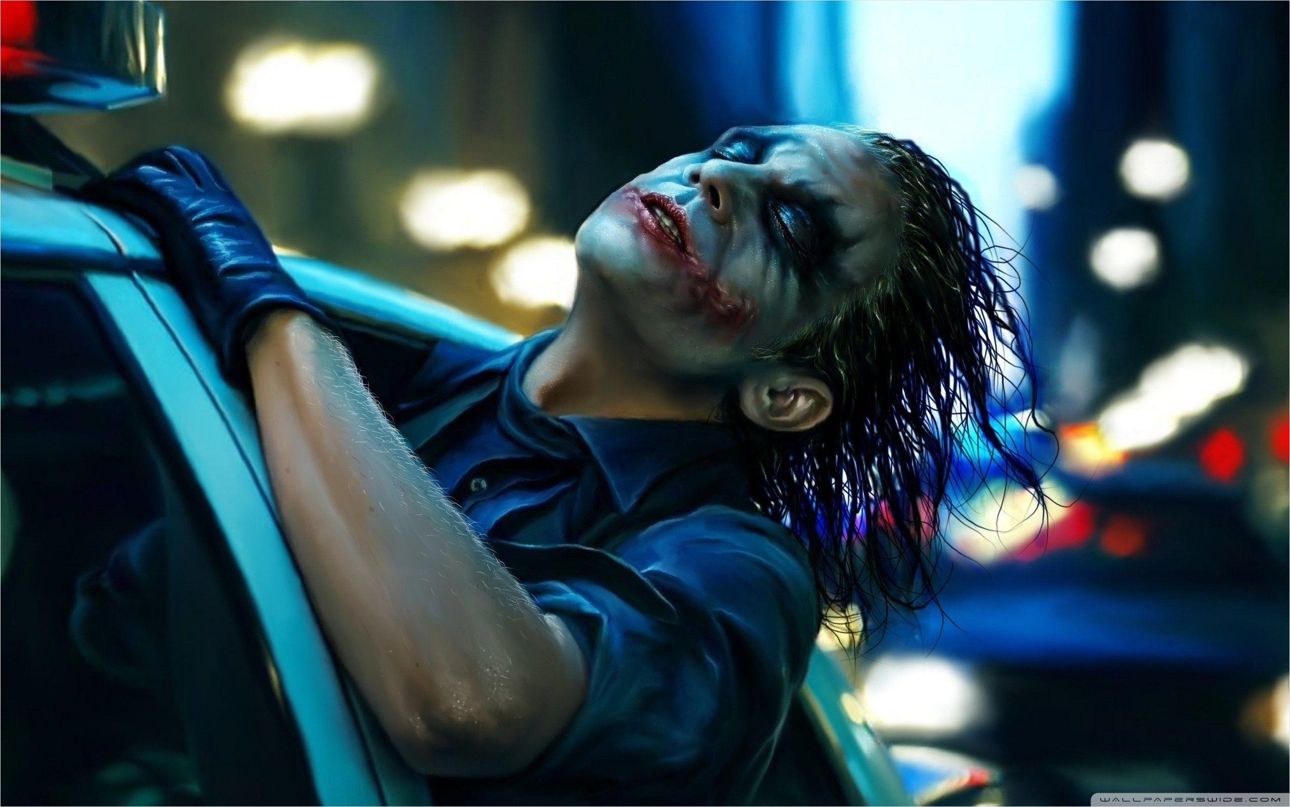 2562x1602 The Joker Painting
