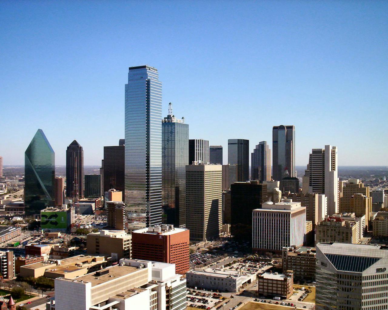 Dallas Skyline Wallpapers - Top Free Dallas Skyline Backgrounds ...