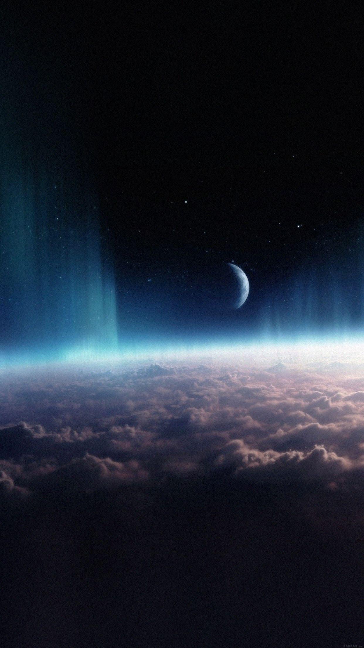 1242x2208 Space Interstellar Sky Cloud Nature