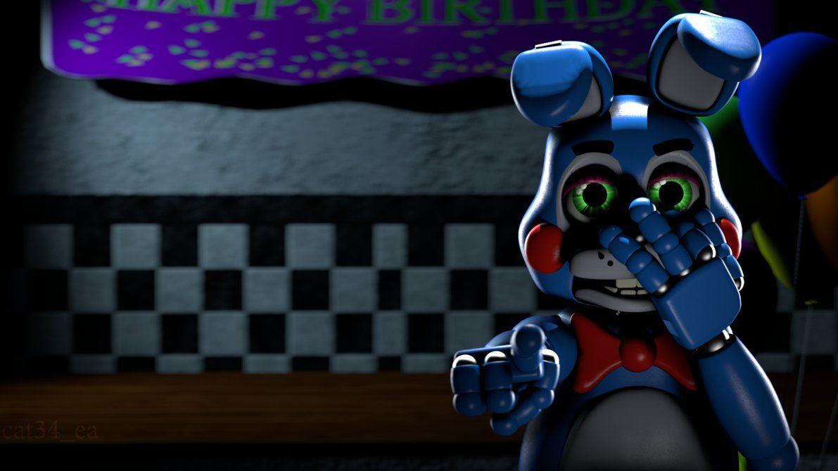 fnaf bonnie and toy bonnie