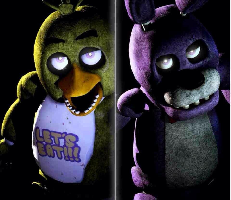 960x831 Chica and Bonnie. Five nights at freddy's, Five night, Freddy