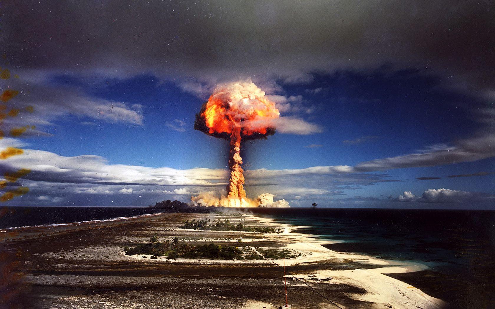 1680x1050 Nuclear Explosion Wallpaper