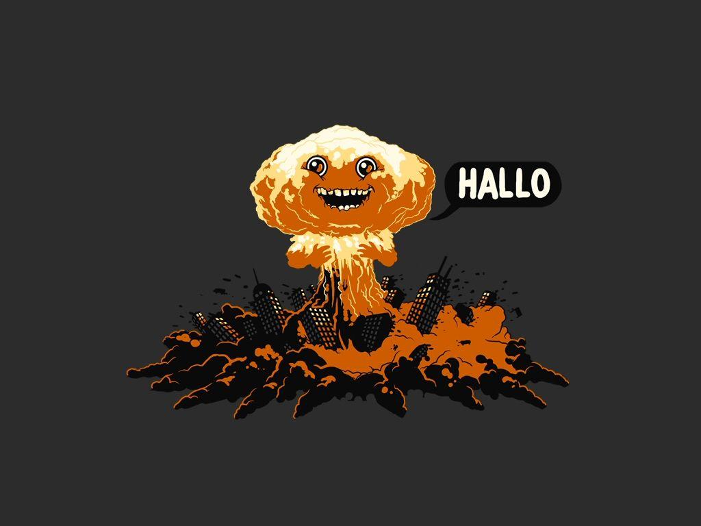 1024x768 Mushroom Cloud Wallpaper (6029)