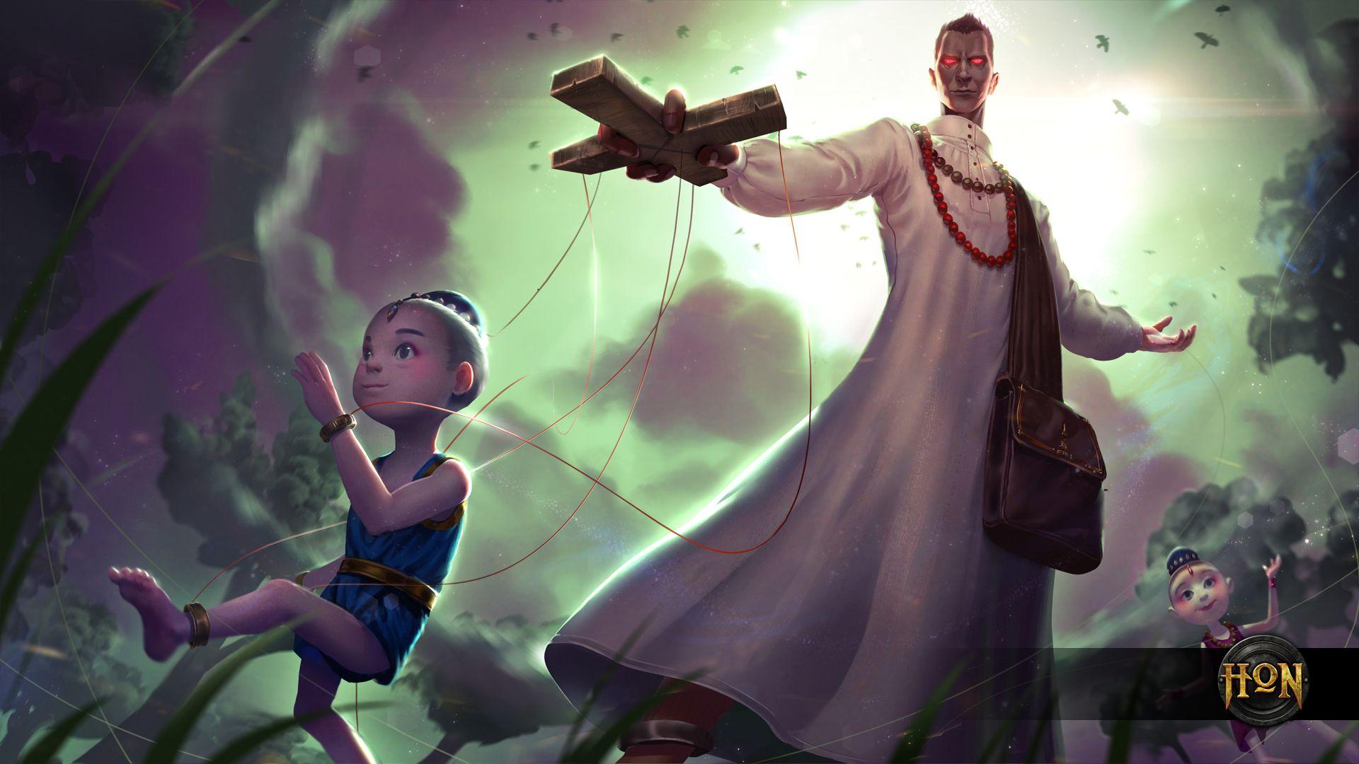 1920x1080 Mo Phi Puppet Master Wallpaper. Heroes Of Newerth Lore