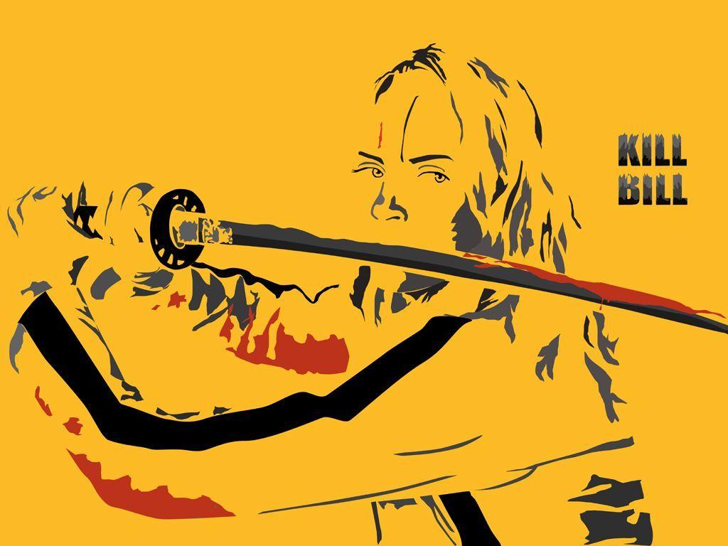 1024x768 Kill Bill Wallpaper. Kill bill, Illustration sketches, Silhouette art