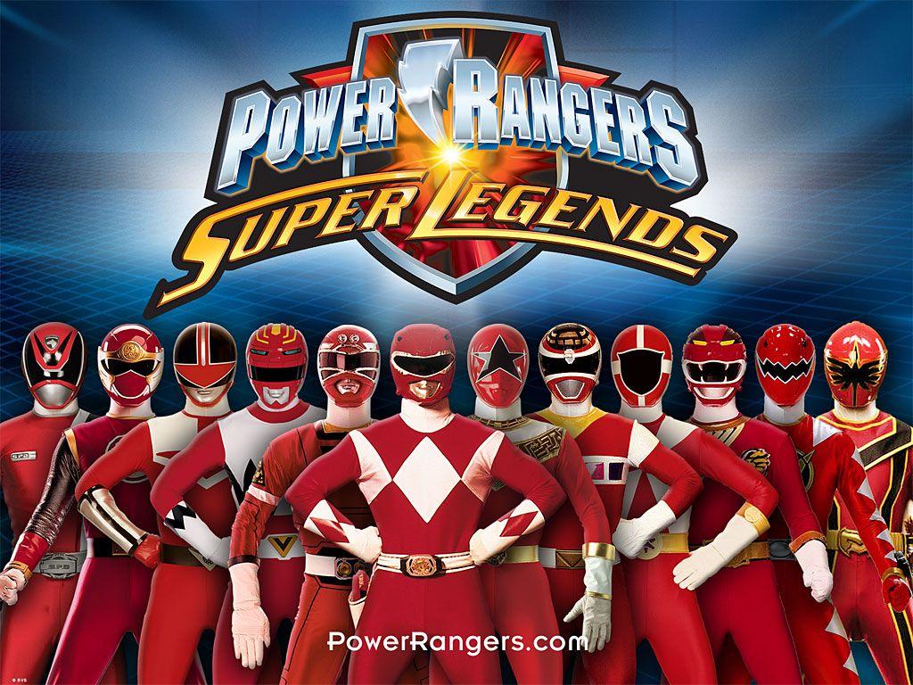 1024x768 Legends power rangers fondo de pantalla