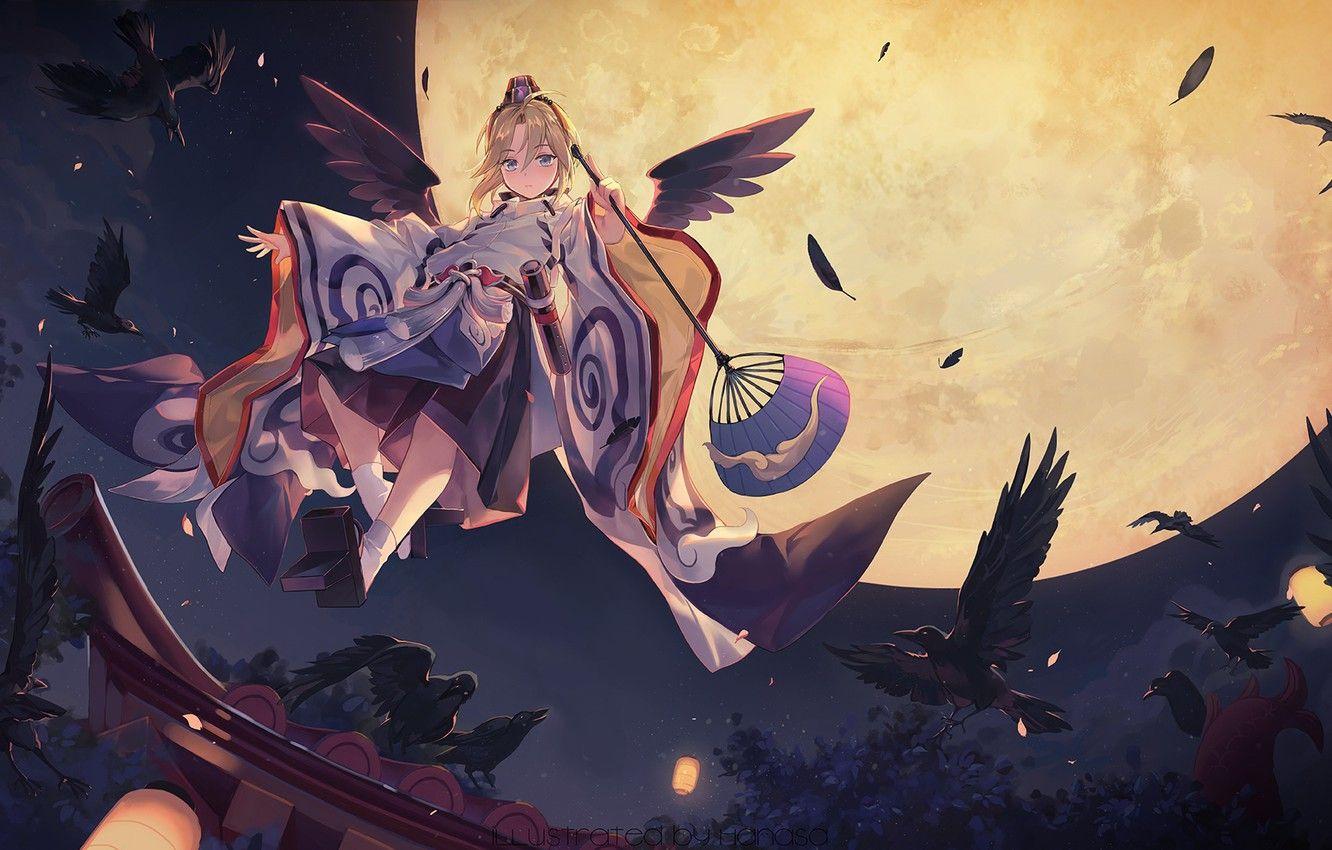 1332x850 Wallpaper Boy, Art, Onmyouji image for desktop, section арт