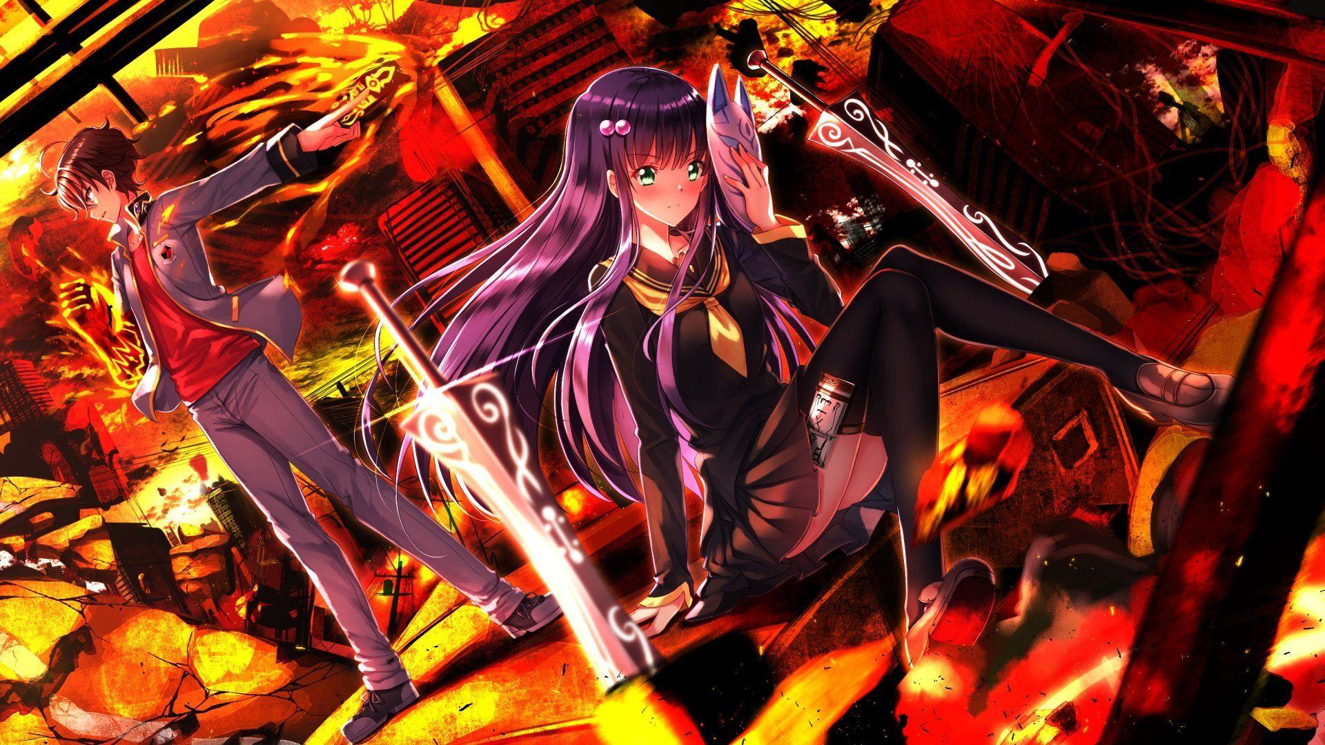 1920x1080 Adashino benio enmadou rokuro male sousei no onmyouji swordsouls