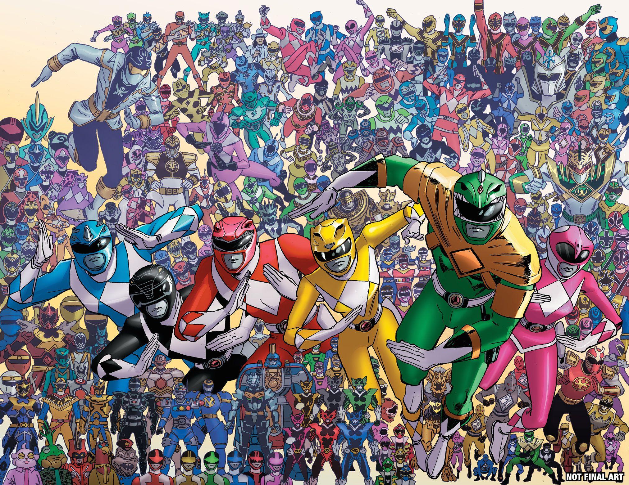 2025x1563 Power Rangers Shattered Grid comic book event: Sneak peek
