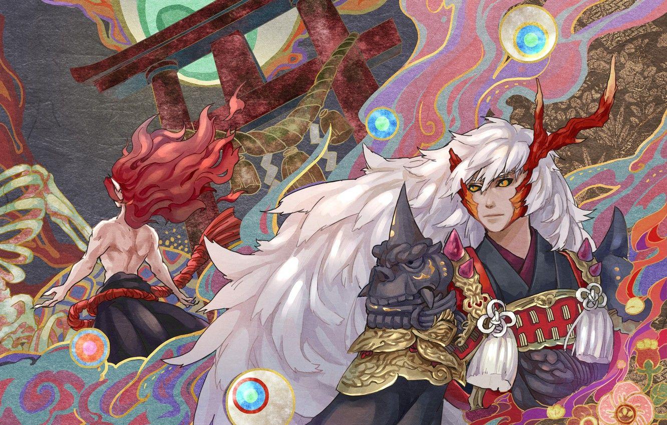 1332x850 Wallpaper Onmyouji, Onmyoji, Onmyouji (NetEase), Ibarakidouji