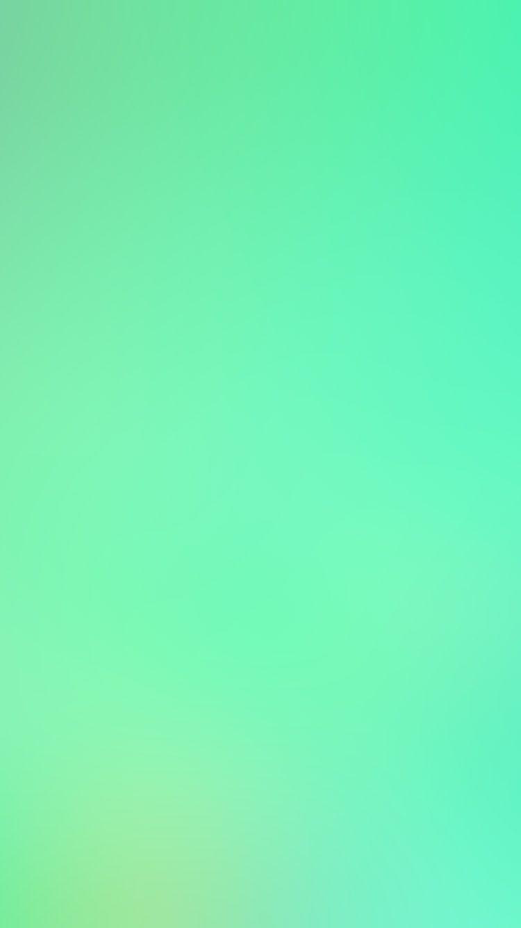 750x1334 Hip Green Blueish Mint Like Gradation Blur