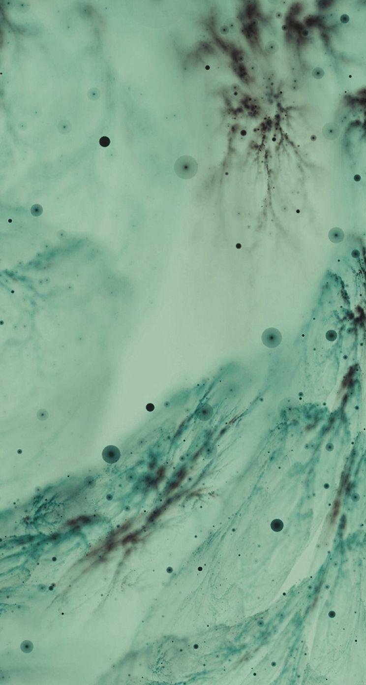 744x1392 Pin Wallpaper 6 White And Green Wallpaper