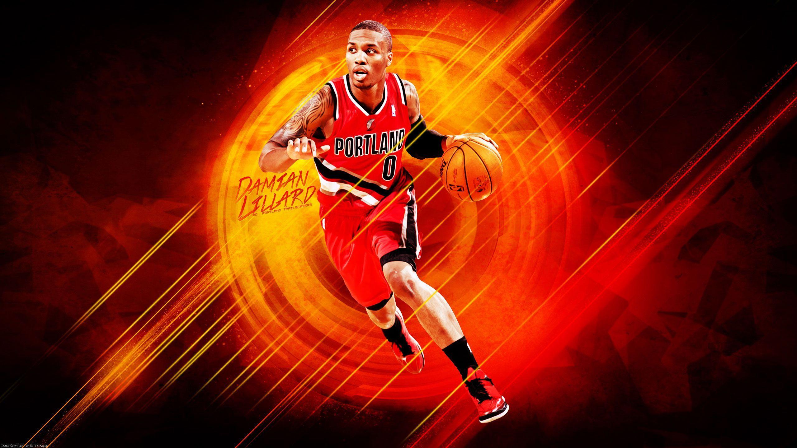 2560x1440 Damian Lillard Wallpaper. Basketball Wallpaper at