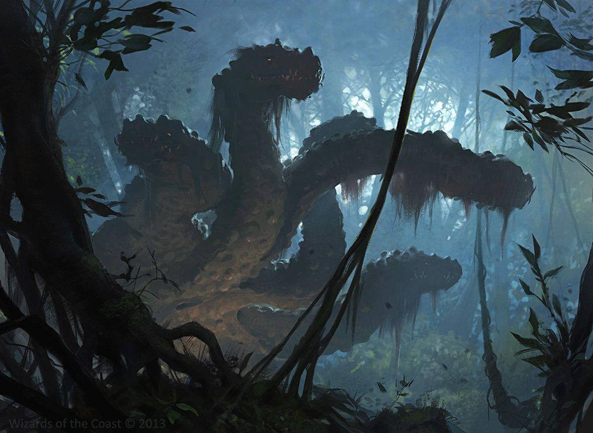 1200x877 best Hydra image. Fantasy creatures, Mythological