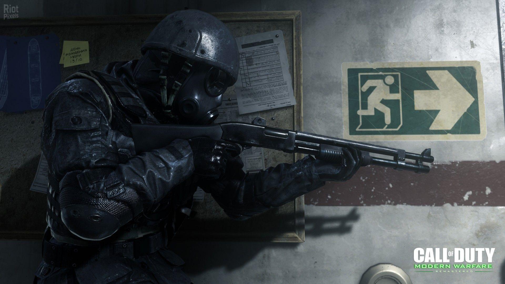 1920x1080 Wallpaper Call of Duty: Modern Warfare Remastered, shooter, PC, PS