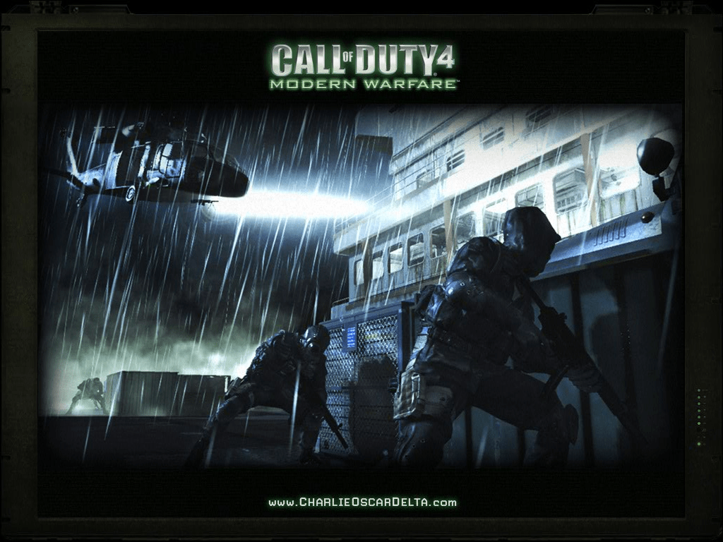 1024x768 CoD4 Wallpaper: Call of Duty 4 Modern Warfare Background