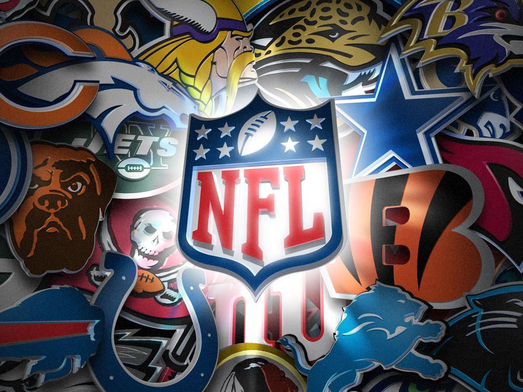 1024x768 Shiny NFL Wallpaper - NFL Team Wallpaper